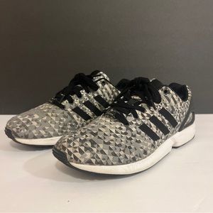 Size 10 - adidas ZX Flux Weave Grey Prism.